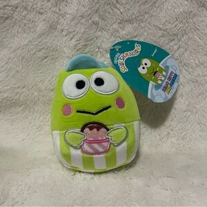 Keroppi 3.5 inch Original Squishmallow clip
